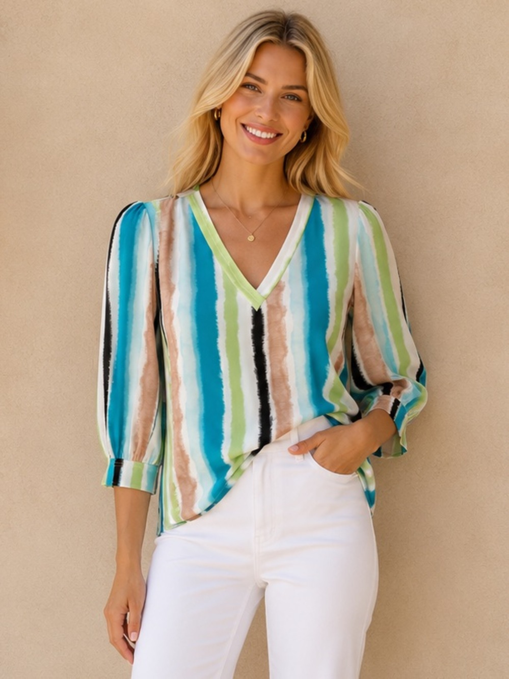 🎉5 for $45🎉 Worthington top blouse shirt size PL
